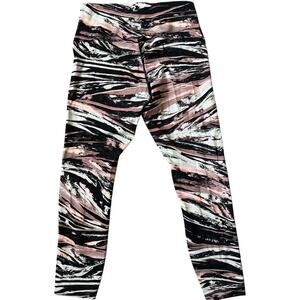 Lululemon Wunder Under Crop High-Rise Full-On Luxtreme 21" Colour Splash Size 8